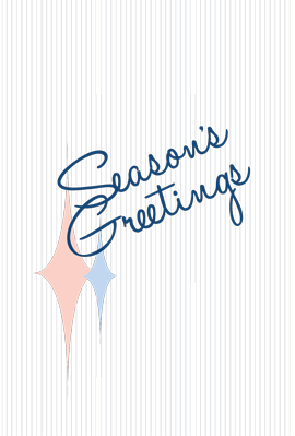 Season's Greetings Christmas Card